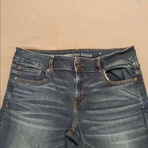 American Eagle flare leg like new jeans